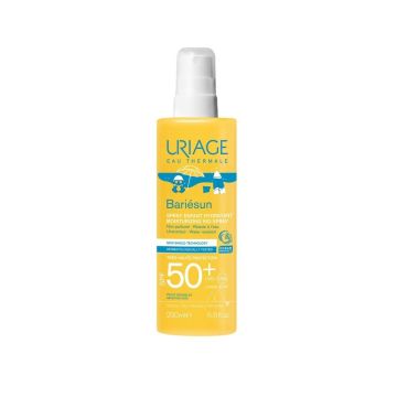 Uriage Bariesun Хидратиращ слънцезащитен спрей за деца за лице и тяло SPF50+ 200 мл
