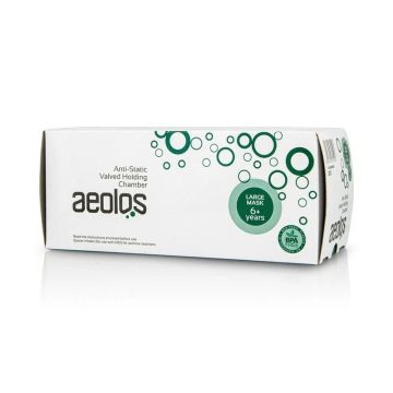 Aeolos Инхалационна камера с клапан и голяма маска за деца над 6 години