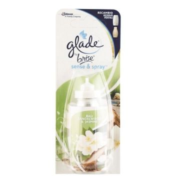 Glade Bali Sandalwood & Jasmine Пълнител за ароматизатор с аромат на сандалово дърво и жасмин x18 мл