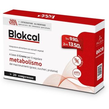 Blokcal Здравословен метаболизъм х20 таблетки Sanavita