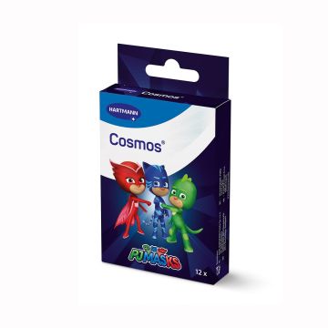 Hartmann Cosmos PJ Masks Водоустойчив пластир за малки рани, в 3 размера х12 броя