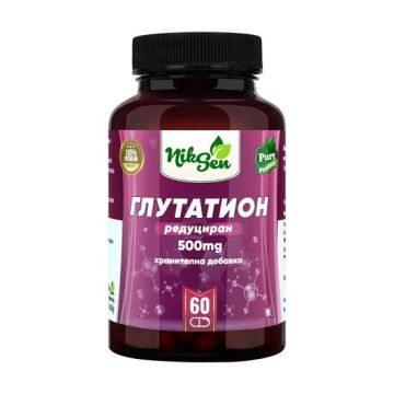 Глутатион редуциран 500 мг x60 капсули, Niksen