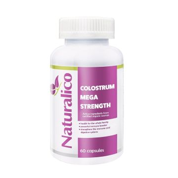 Colostrum Mega Strength Мощен имуностимулатор х60 капсули Naturalico