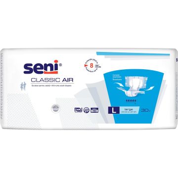 Seni Classic Air Пелени за възрастни L х30 броя