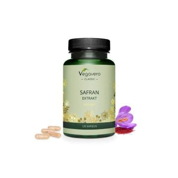 Safran Extrakt Шафран екстракт x120 капсули, Vegavero