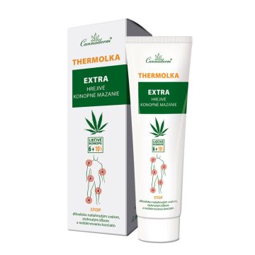 Cannaderm Thermolka Extra Загряващ гел при болки и схващания х150 мл