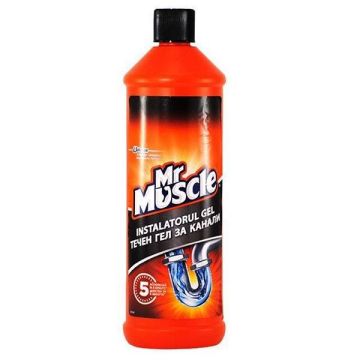 Mr Muscle Instalatorul Gel Течен гел за канали x1 литър