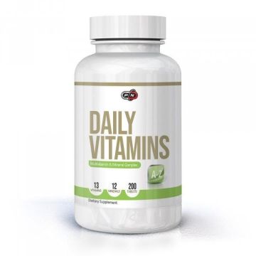 Daily Vіtamіns Широкоспектърни витамини х200 таблетки Pure Nutrition