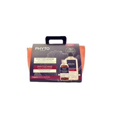 Phyto Phytophanere+ Phytocyane Комплект за коса Капсули и шампоан при косопад
