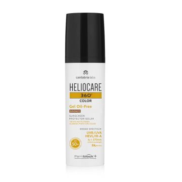 Cantabria Labs Heliocare 360 Фотопротективен гел за мазна или склонна към акне кожа SPF50+ x50 мл, Bronze