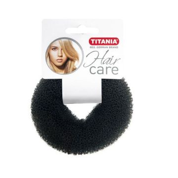 Titania Hair Care Гъба за кок, цвят Черна х1 брой