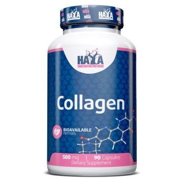 Collagen за здрави стави, хрущяли и кости 500 мг х90 капсули Haya Labs