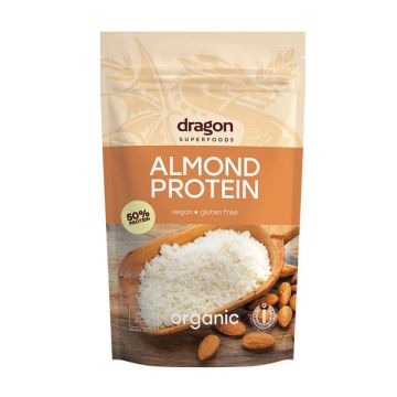 Dragon Superfoods Био бадемов протеин на прах х200 грама