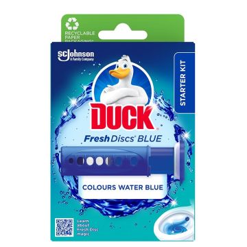 Duck Fresh Discs Blue Гел диск за тоалетна чиния