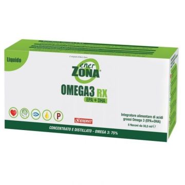 Enerzona Омега 3 RX EPA и DHA Течна формула х5 флакона