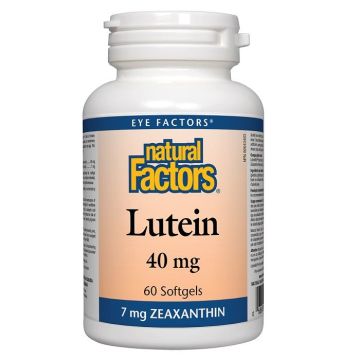 Лутеин за нормално зрениет 40 мг х60 софтгел капсули Natural Factors