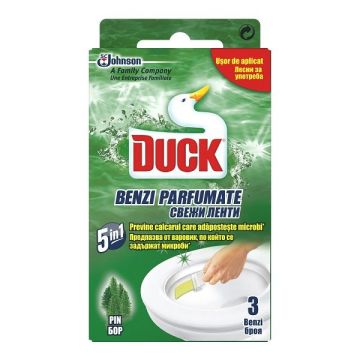 Duck 5in1 Свежи ленти с аромат на бор x3 броя