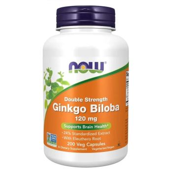 Гинко Билоба 120 мг x200 капсули, Now Foods