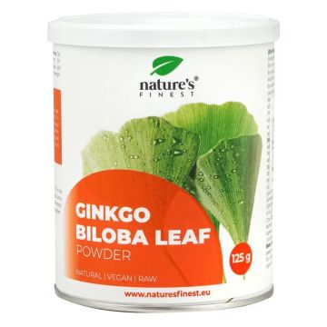 Гинко билоба на прах х125 г Nature's Finest