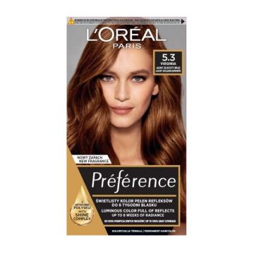 Loreal Paris Preference Боя за коса 5.3 Light Golden Brown
