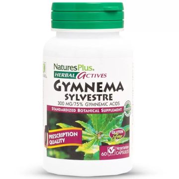 Гимнема Силвестре за регулиране нивата на кръвната захар х60 капсули Herbal Actives