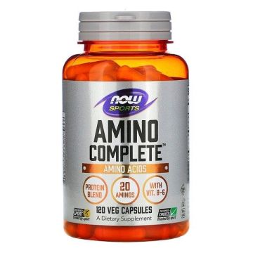Амино комплийт х120 капсули Now Foods