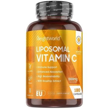 Витамин C Липозомен 1000 mg х180 капсули Weight World