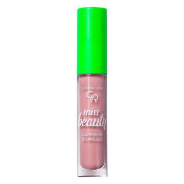 Golden Rose Miss Beauty Гланц за устни Glow Shine 3D x4.5 мл, 02 Baby Pink