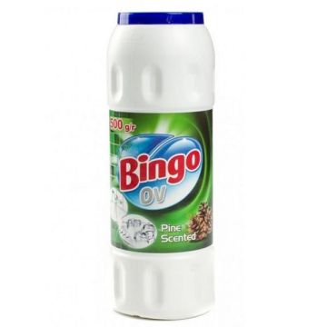 Bingo Ov Pine Scented Почистващ препарат за кухня с аромат на бор x500 грама