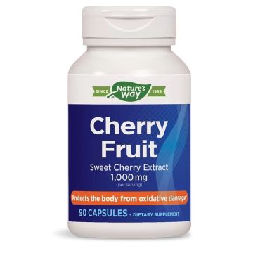 Череша (плод) 500 мг х90 капсули Nature's Way