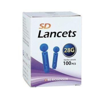 SD Biosensor 28G Ланцети за убождащо устройство х100 бр