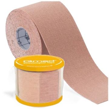 Orthoteh Qmed Кинезио лента 5см/5м, цвят Бежов х1 брой