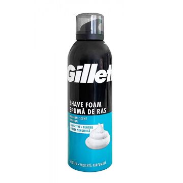 Gillette Sensitive Skin Пяна за бръснене за чувствителна кожа х200 мл