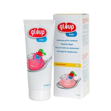 Gloup Kids Гел за преглъщане на лекарства, за деца х150 мл