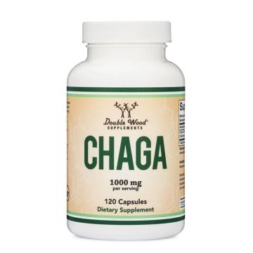 Чага 500 mg х120 капсули Double Wood