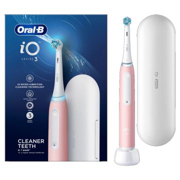 Oral-B iO Series 3 Електрическа четка за зъби, цвят Pink IOG3.1A6.1K