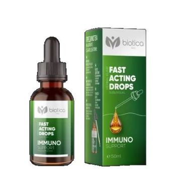 Имуно Съпорт Капки с бързо действие х50 мл Biotica