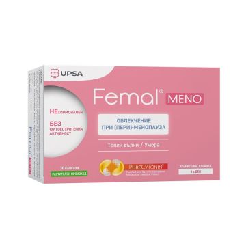 Femal Meno при перименопауза и менопауза х30 капсули UPSA