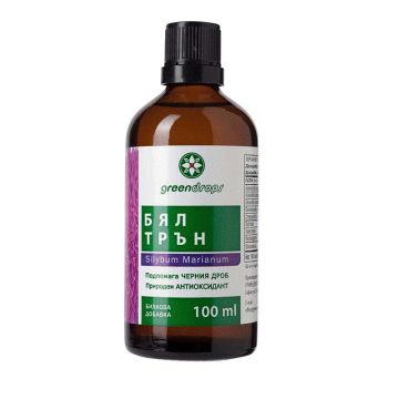 Бял трън Масло за здрав черен дроб х100 мл Green drops