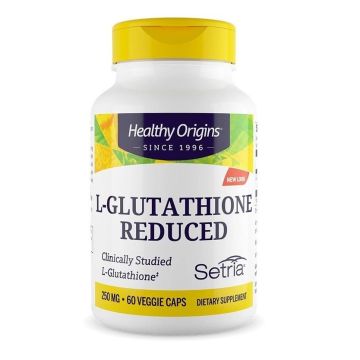 L-глутатион Setria 250 mg х60 капсули Healthy Origins