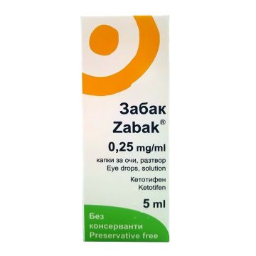 Zabak Капки за очи при алергии х5 мл