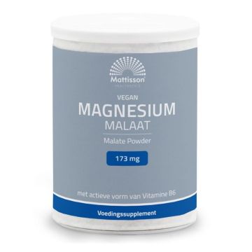Магнезий (малат) на прах х200 г Mattisson Healthstyle