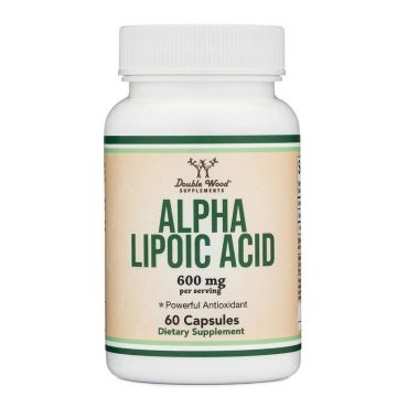 Алфа липоева киселина 300 mg х60 капсули Double Wood