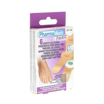 Pharmadoct Feet Пластири за лечение на мазоли x6 броя