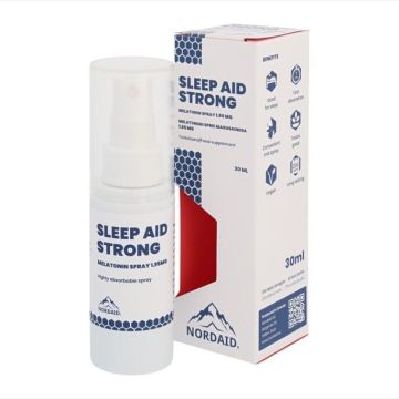 Sleep Aid Strong Мелатонин спрей за уста х30 мл Nordaid