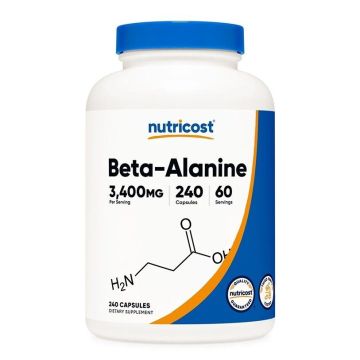 Бета аланин при интензивни тренировки х240 капсули Nutricost