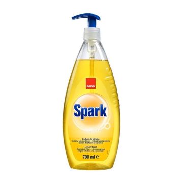 Sano Spark Препарат за съдове с аромат на лимон x700 мл