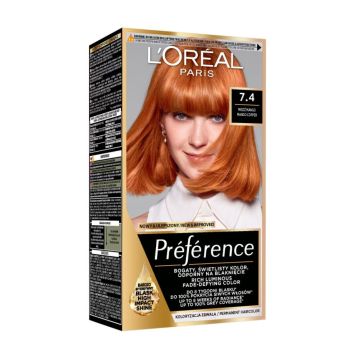 Loreal Paris Preference Feria Боя за коса, 7.4 Mango Copper