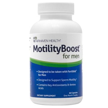 Мотилити Бууст за мъже при фертилитет х60 капсули Fairhaven Health