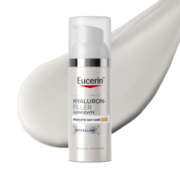 Eucerin Hyaluron-Filler + Longevity Epigenetic Дневна грижа за лице SPF30 х50 мл